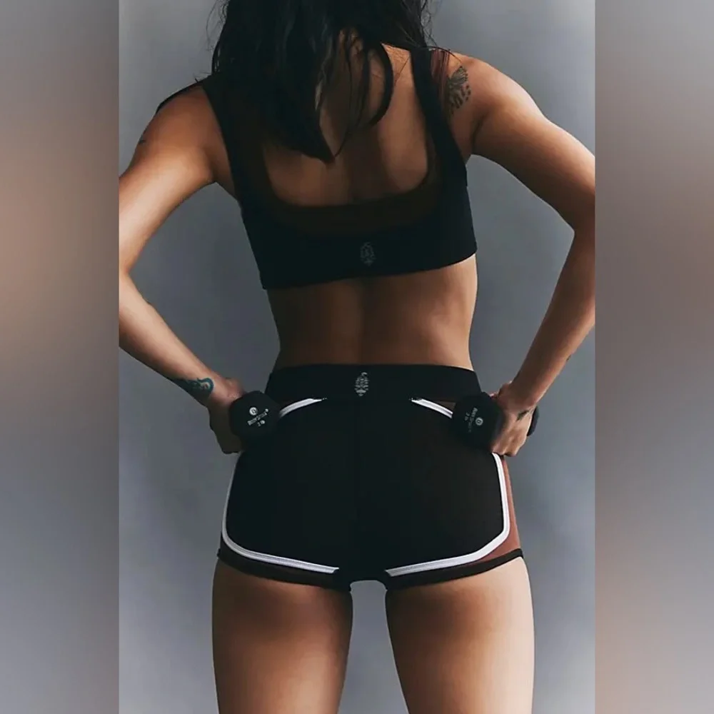 NWOT Free People Movement It Takes Two Run Shorts